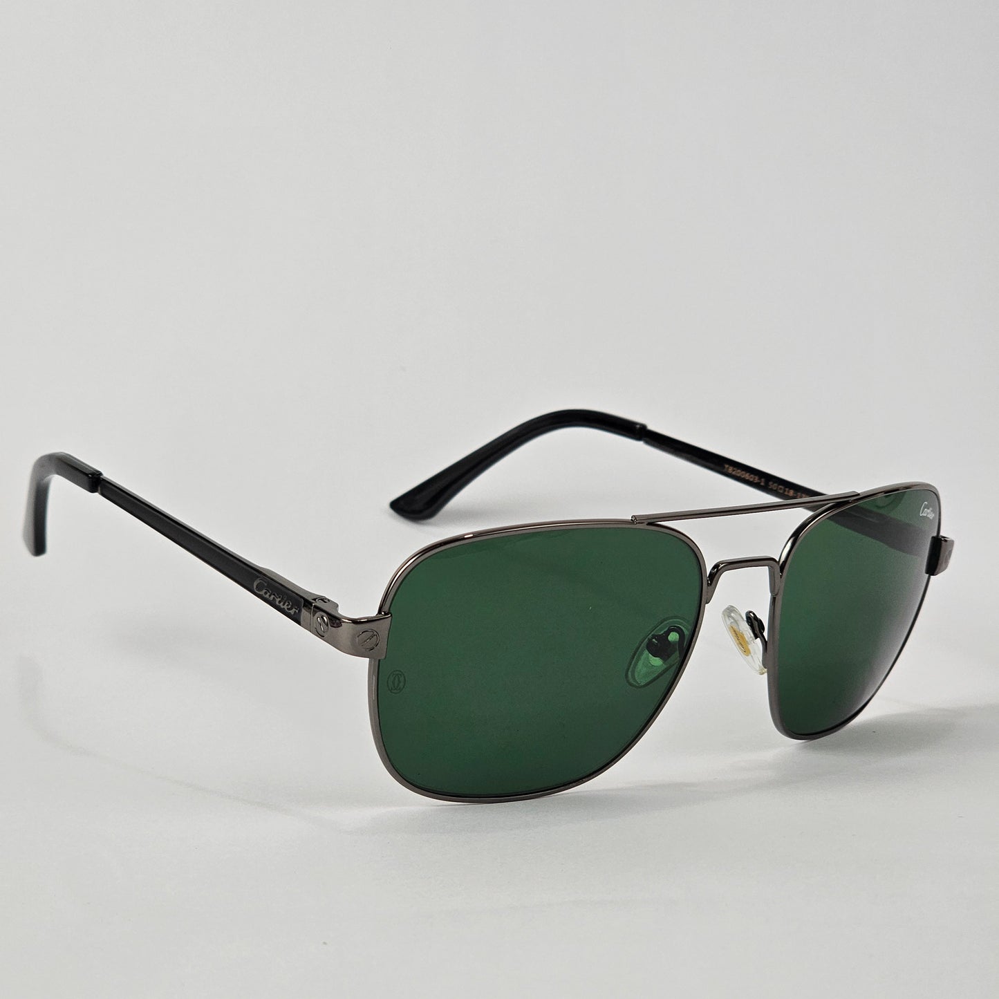 Aviator Rectangle - Cartier - Gun Metal - T8200603-1 - Unisex