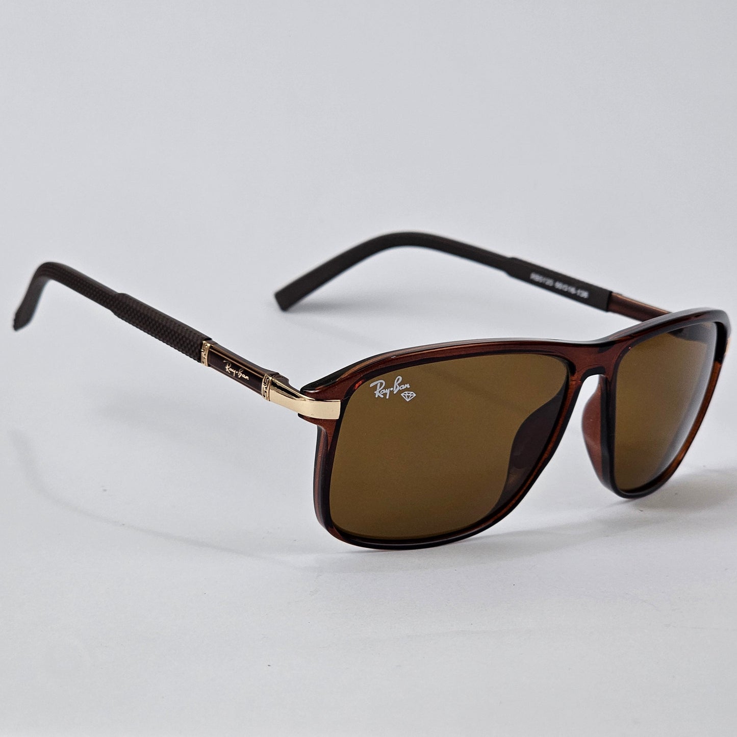 Dropped Wayfarer - RB - 5120 - Gold/Brown