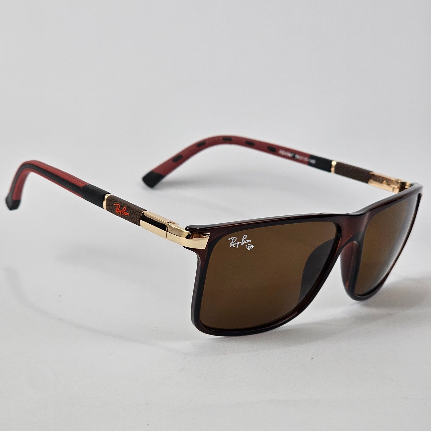 Wayfarer - Textured legs -  RB - 4347 - Gold