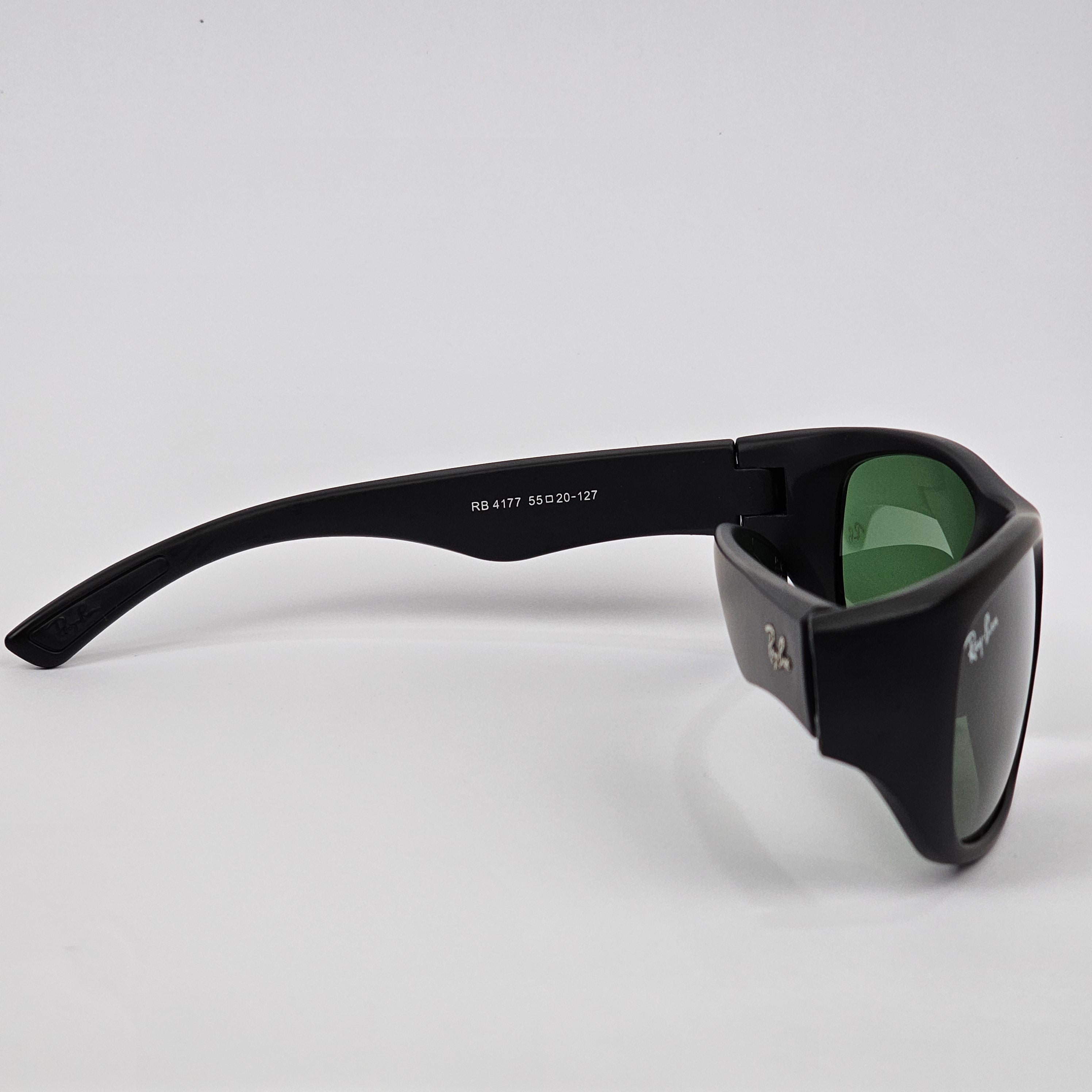 Sporty Wayfarer - 4177 - RB - Matte - Black - Unisex