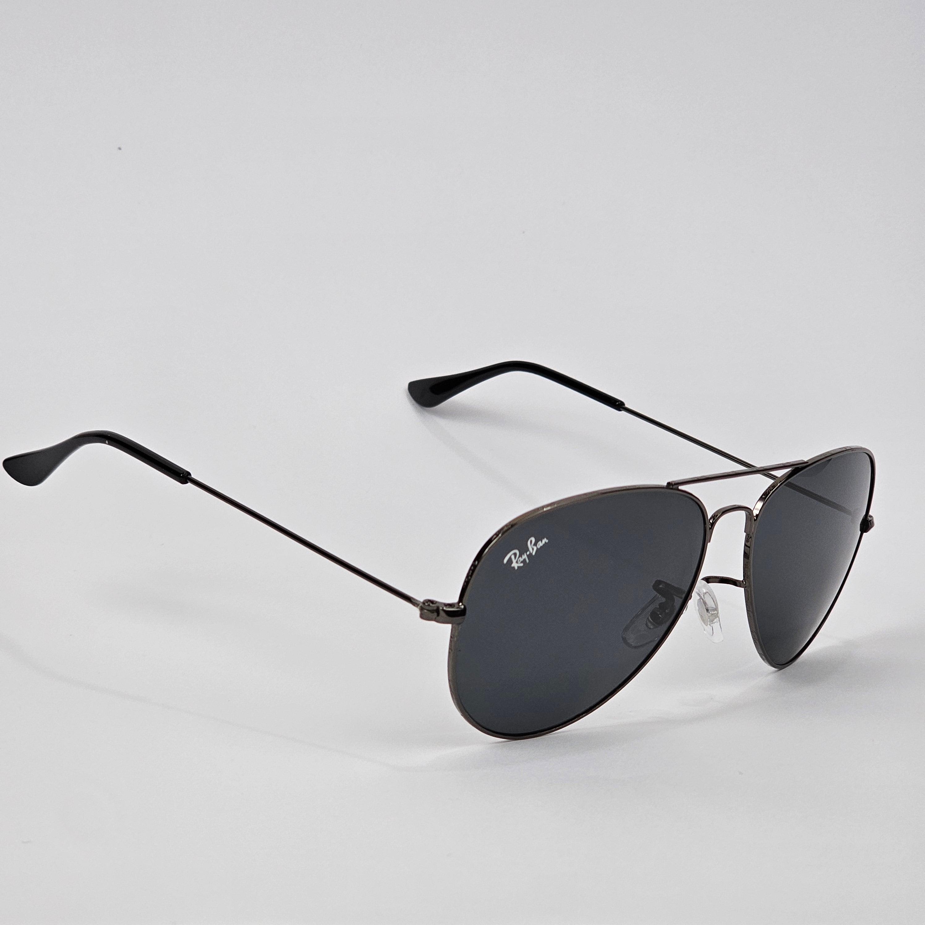 Rimmed Classic Aviators - RB - Gun Metal