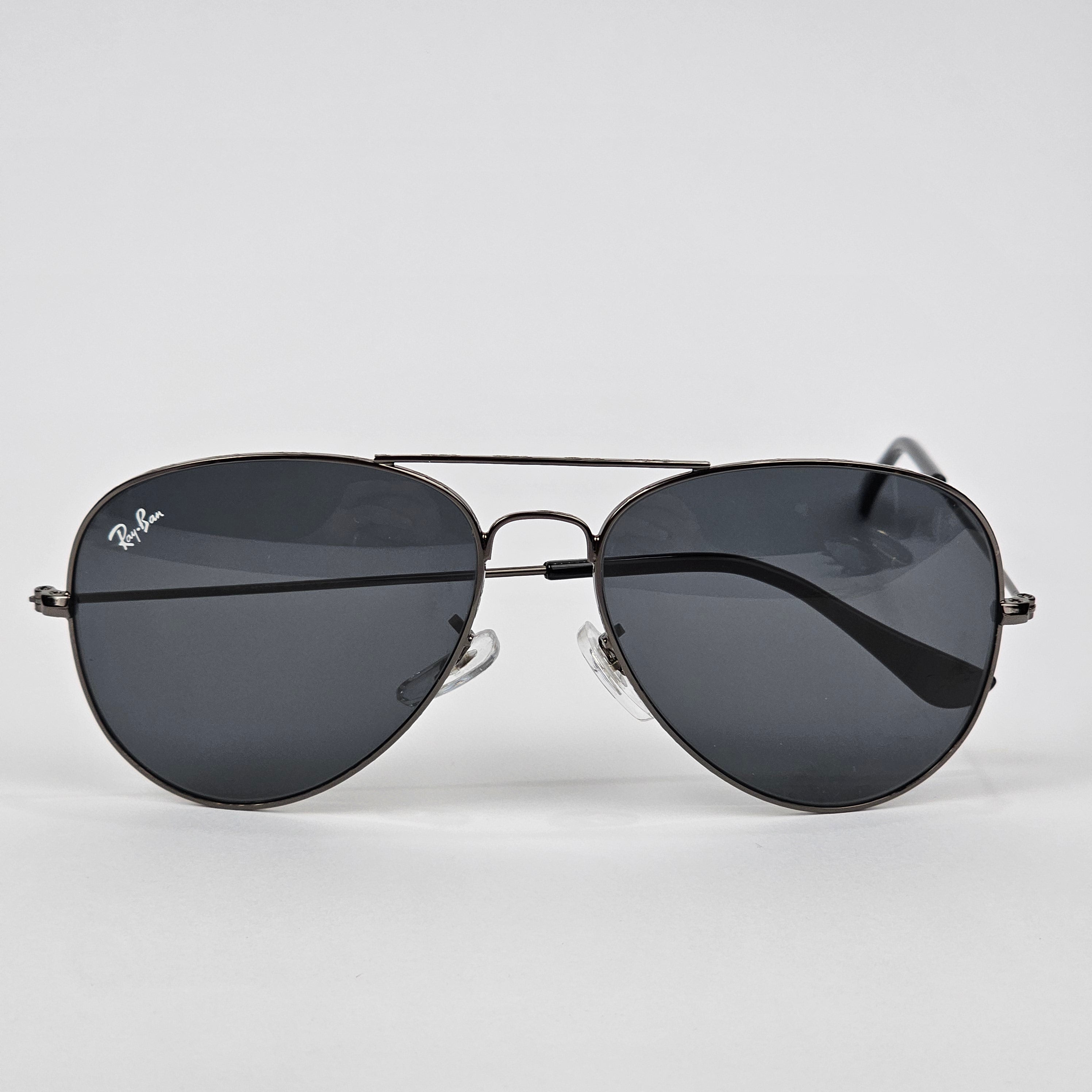 Rimmed Classic Aviators - RB - Gun Metal