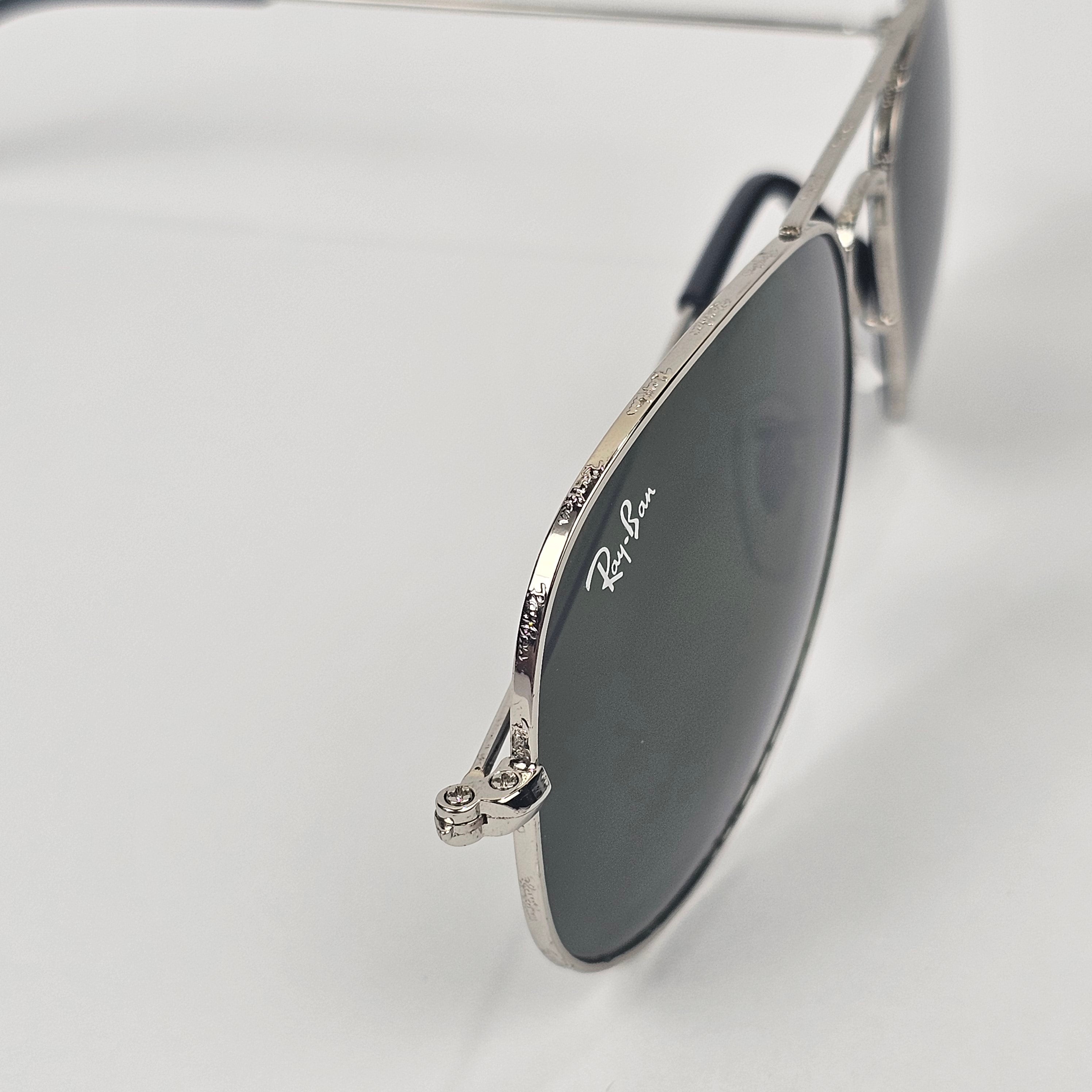 Rimmed Classic Aviators - RB - Silver