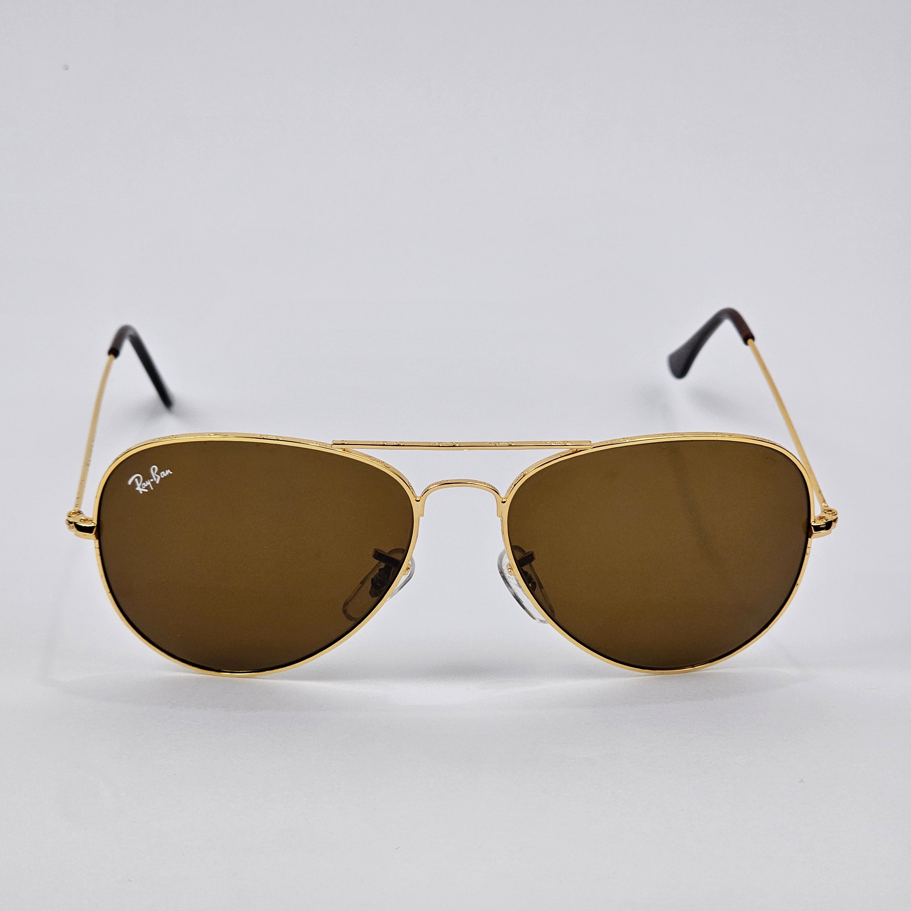 Rimmed Classic Aviators - RB - Gold