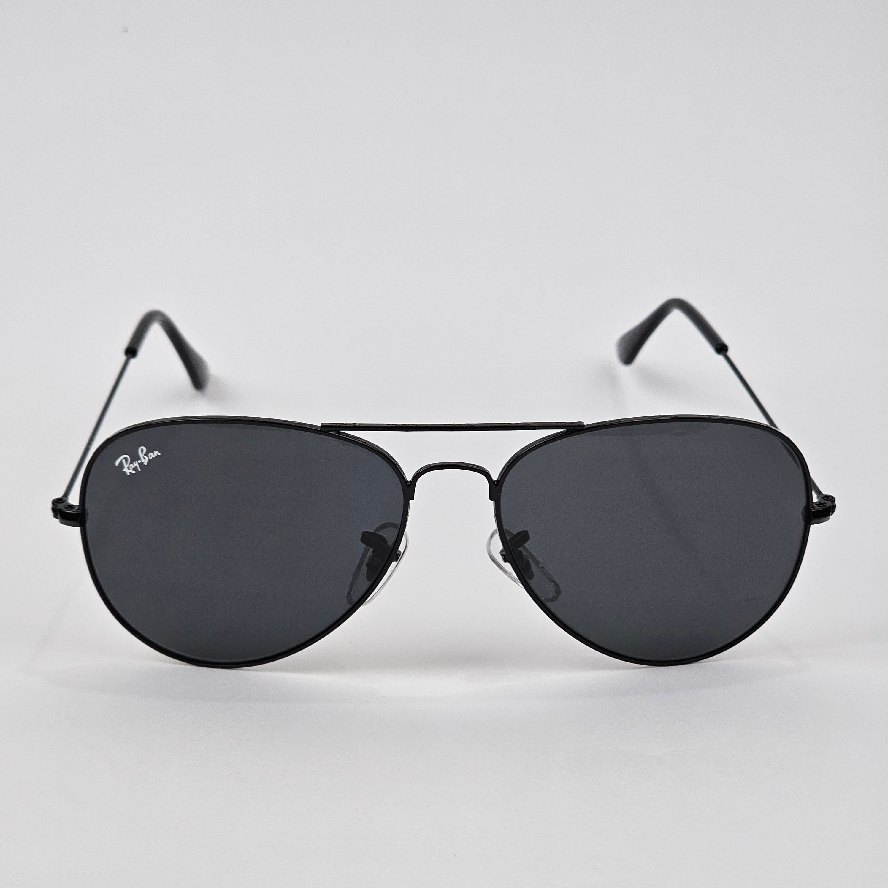 Rimmed Classic Aviators - RB - Black