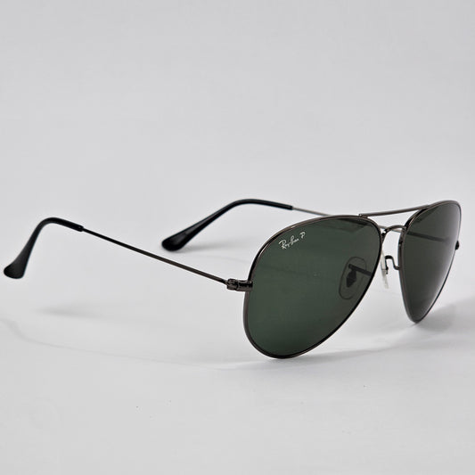 Classic Aviators - Polarised Glass - 3026 - Gun Metal