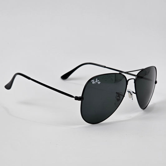 Classic Aviators - BL - 3028 - RB - Black - Unisex