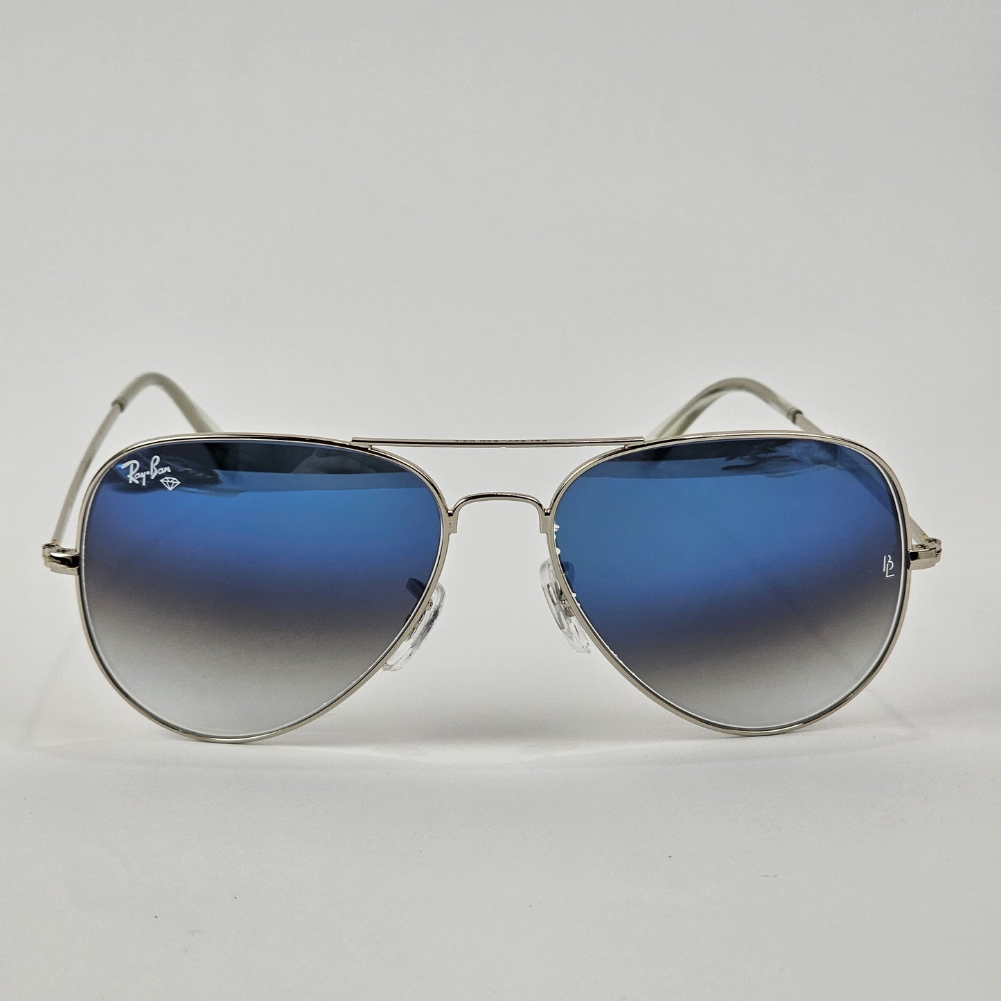 Classic Aviators - BL - 3028 - RB - Silver/Blue - Unisex