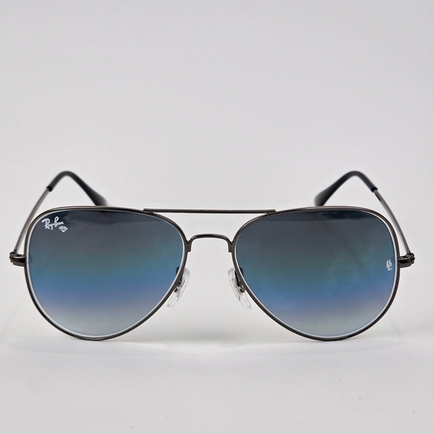 Classic Aviators - BL - 3028 - RB - Gun Metal/Blue - Unisex