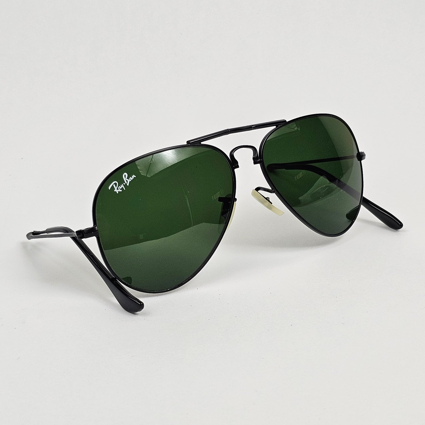 Foldable Classic Aviators - RB - 3025 - Black