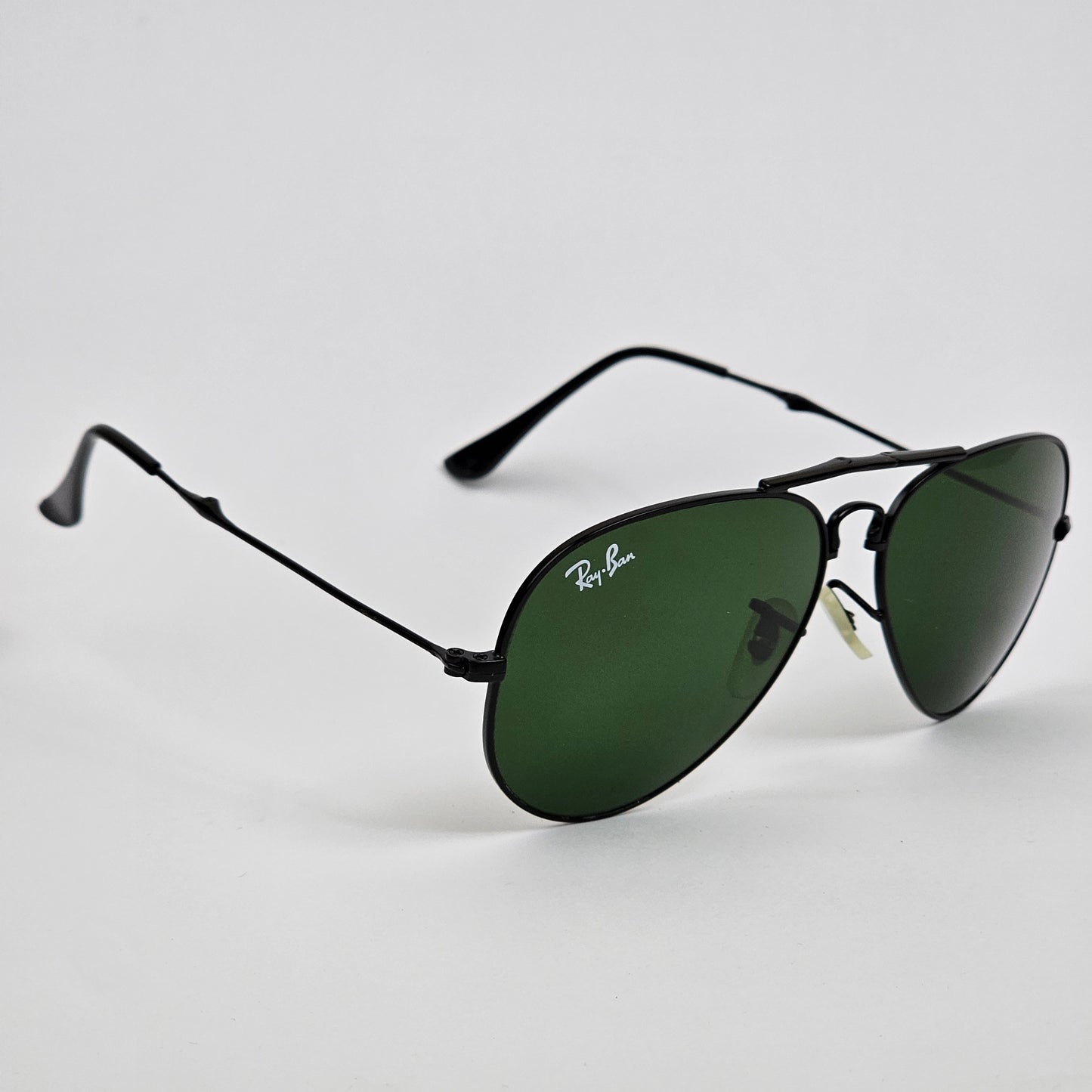 Foldable Classic Aviators - RB - 3025 - Black