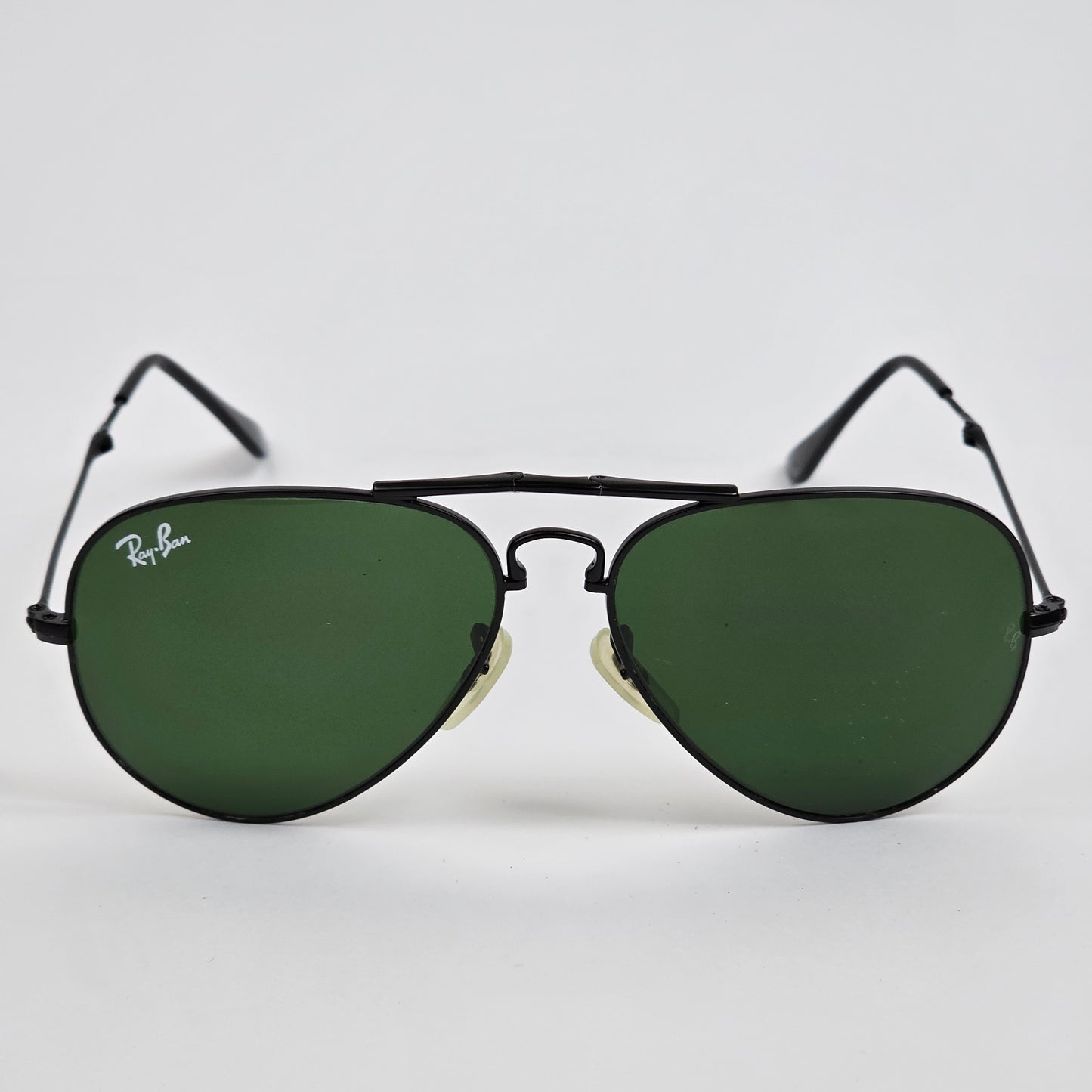 Foldable Classic Aviators - RB - 3025 - Black