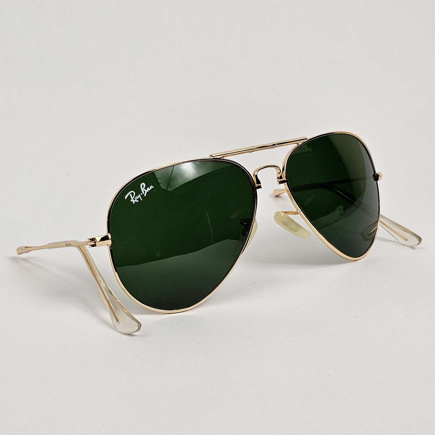 Foldable Classic Aviators - RB - 3025 - Gold