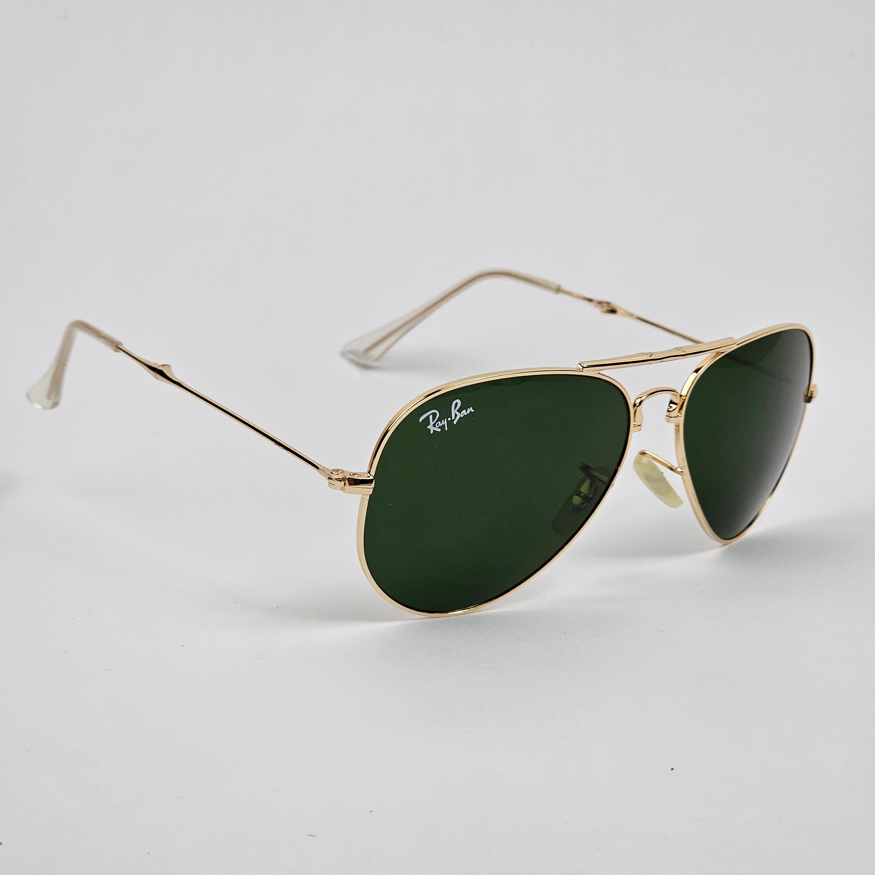 Foldable Classic Aviators - RB - 3025 - Gold
