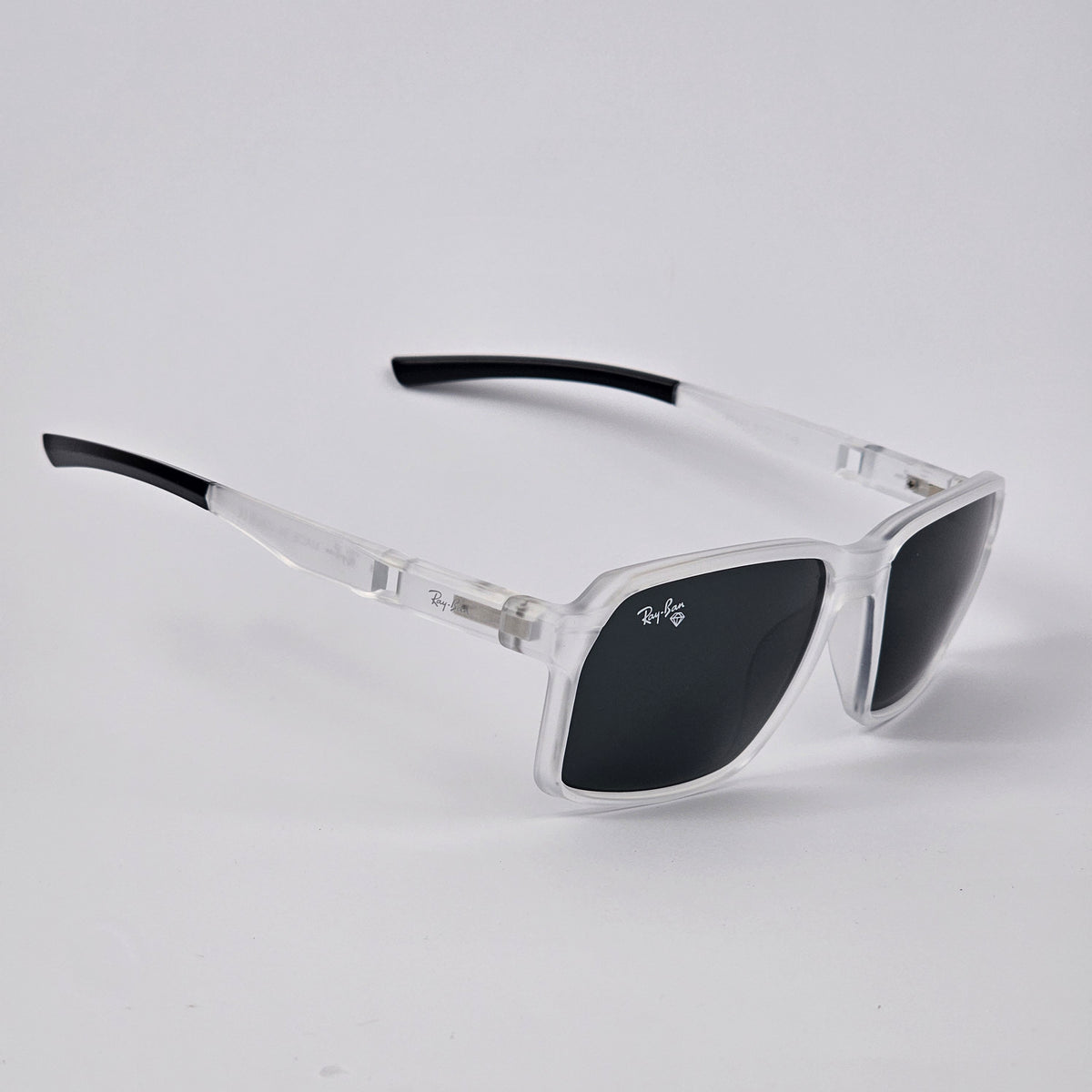 Sport Rectangle Wayfarer - RB - 91141 - White