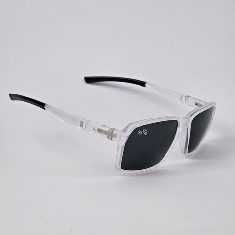 Sport Rectangle Wayfarer - RB - 91141 - White