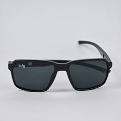 Sport Rectangle Wayfarer - RB - 91141 - Black/Gloss