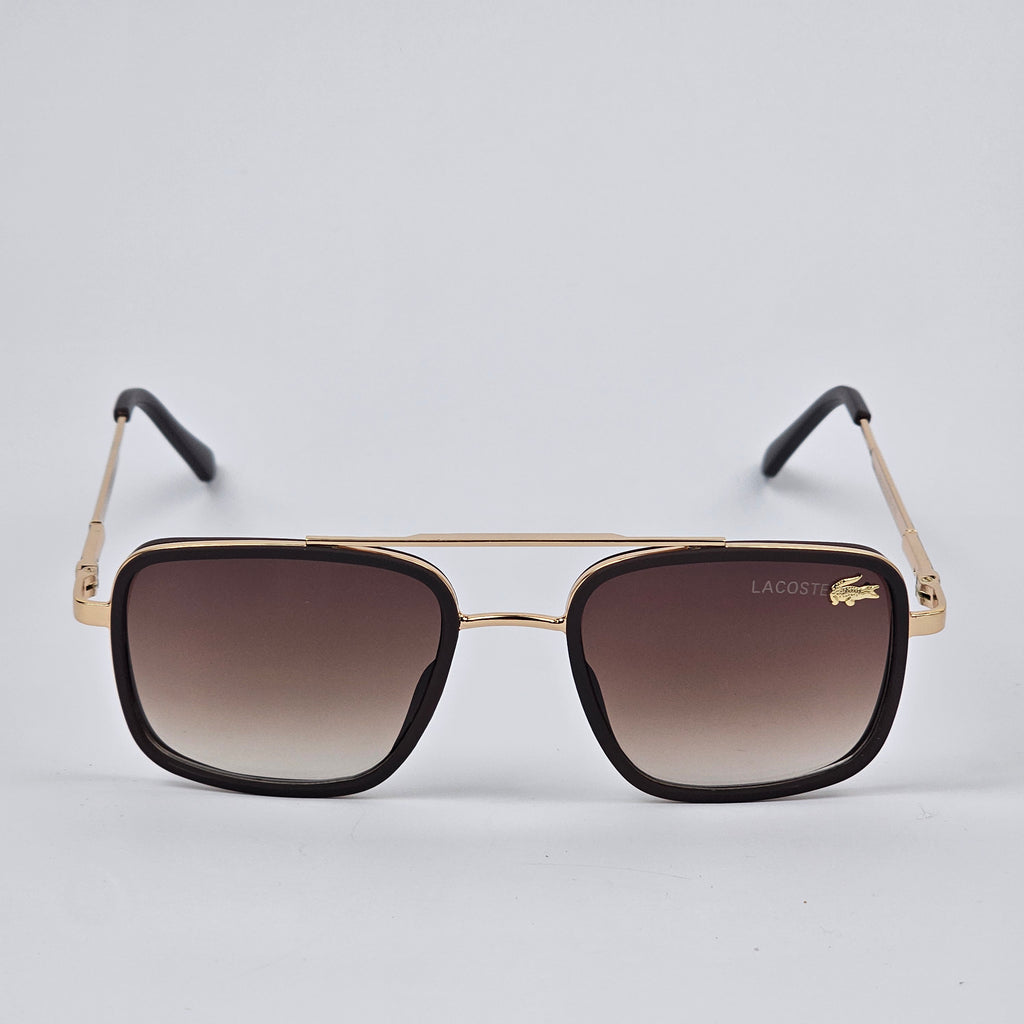 Rectangle - Lacoste - 9001 - Gold/Brown - Unisex