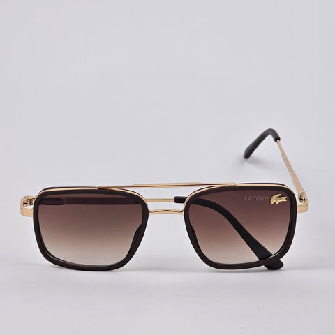 Rectangle - Lacoste - 9001 - Gold/Brown - Unisex