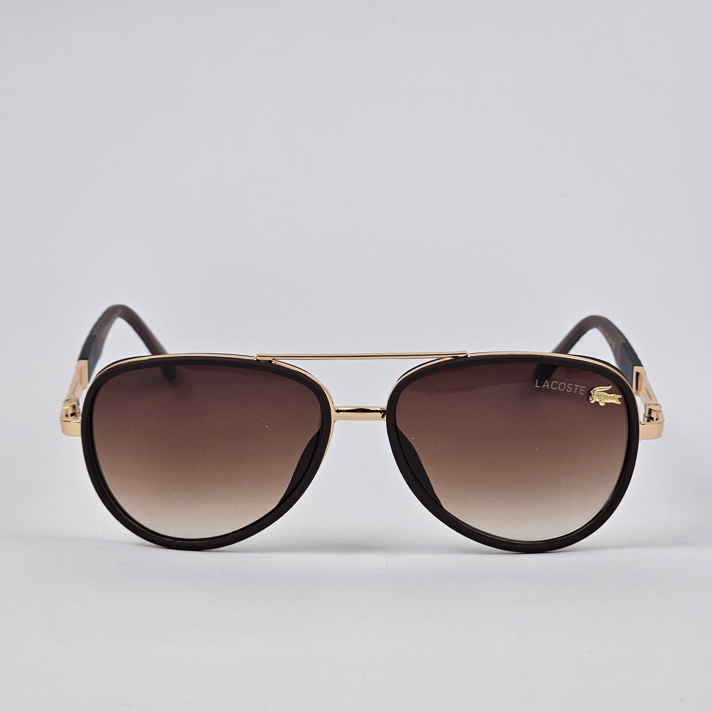 Aviators PC legs - Lacoste - 9010 - Gold/Brown - Unisex