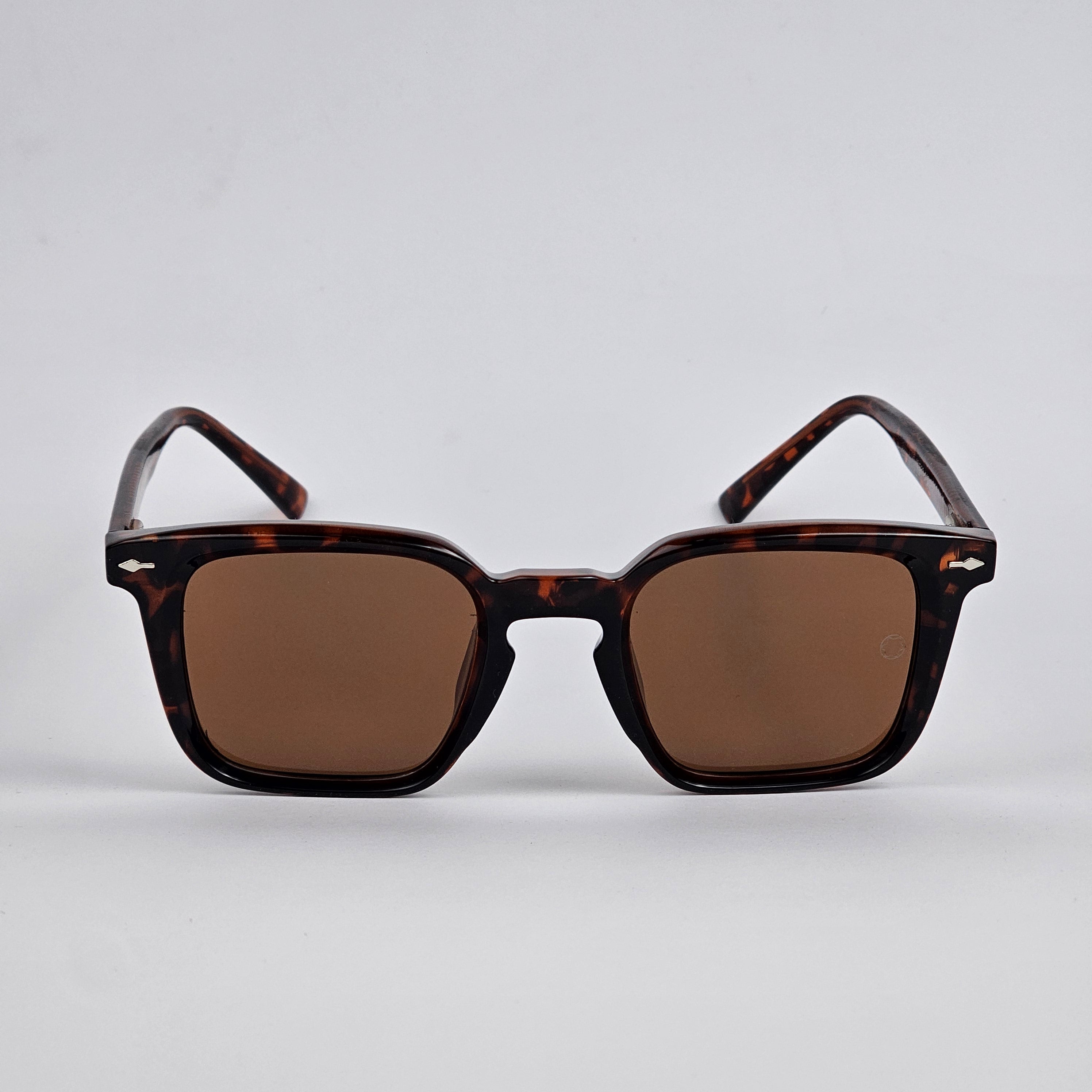 Square - Mont Blanc - Acetate - 7705 - Premium - Polarized - Tortoise