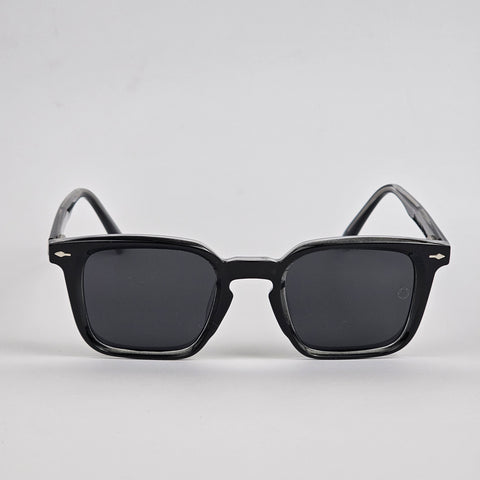 Square - Mont Blanc - Acetate - 7705 - Premium - Polarized - Black