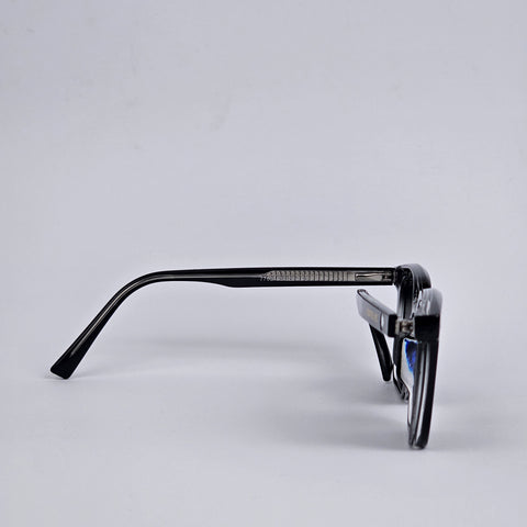 Square - Mont Blanc - Acetate - 7705 - Premium - Polarized - Black