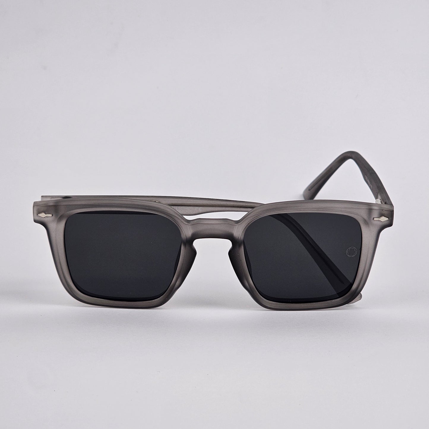 Square - Mont Blanc - Acetate - 7705 - Premium - Polarized - Grey