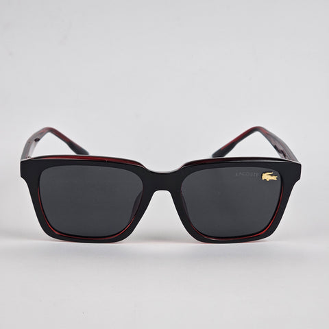 Textured - Lacoste - Acetate - 7710  - Premium - Polarized - Brown