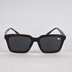 Textured - Lacoste - Acetate - 7710  - Premium - Polarized - Brown