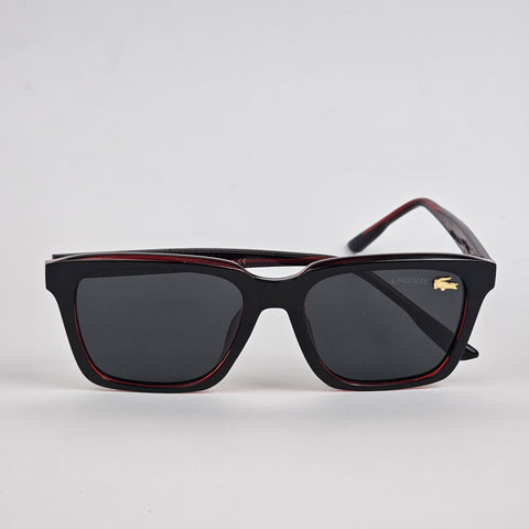 Textured - Lacoste - Acetate - 7710  - Premium - Polarized - Brown