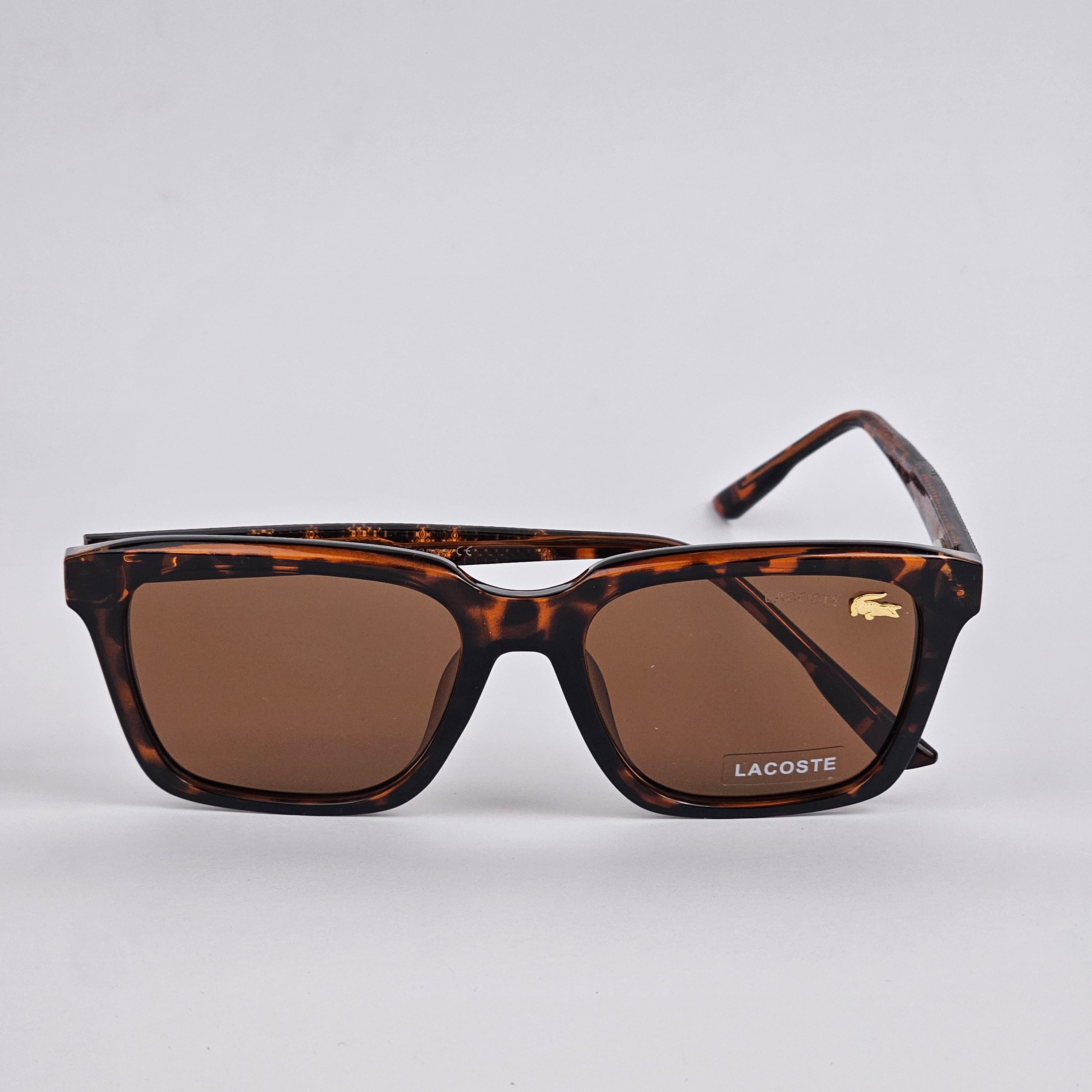 Textured - Lacoste - Acetate - 7710  - Premium - Polarized - Tortoise