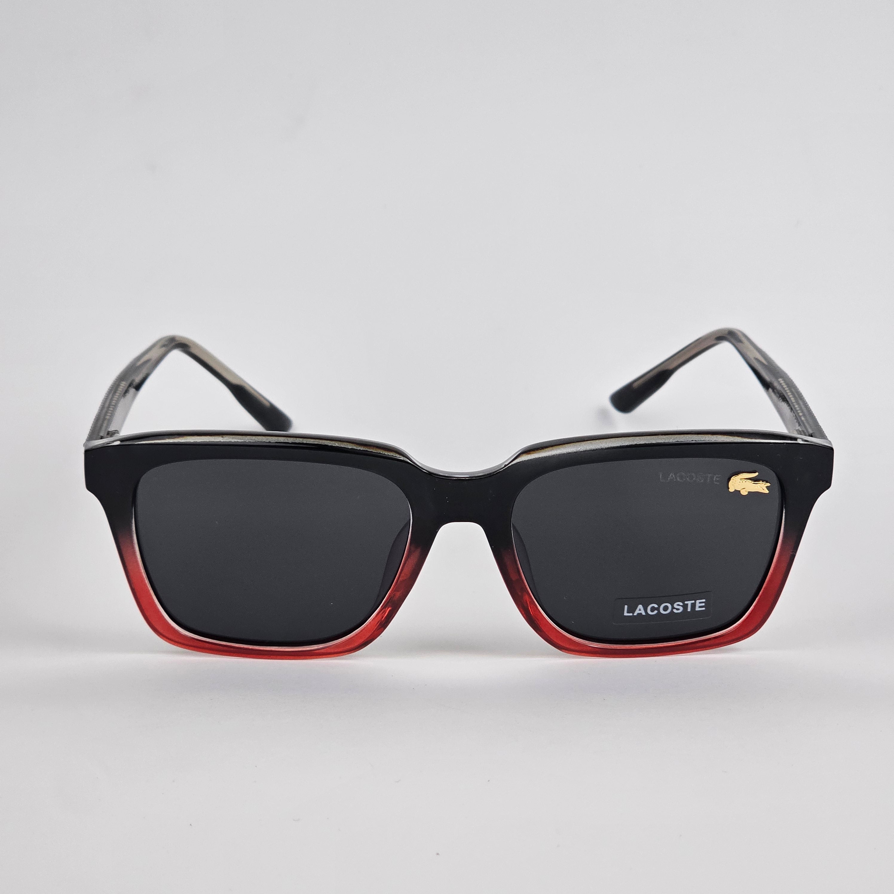 Textured - Lacoste - Acetate - 7710  - Premium - Polarized - Burnt