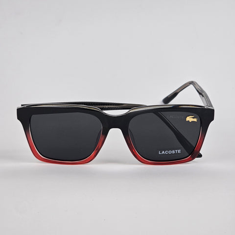 Textured - Lacoste - Acetate - 7710  - Premium - Polarized - Burnt