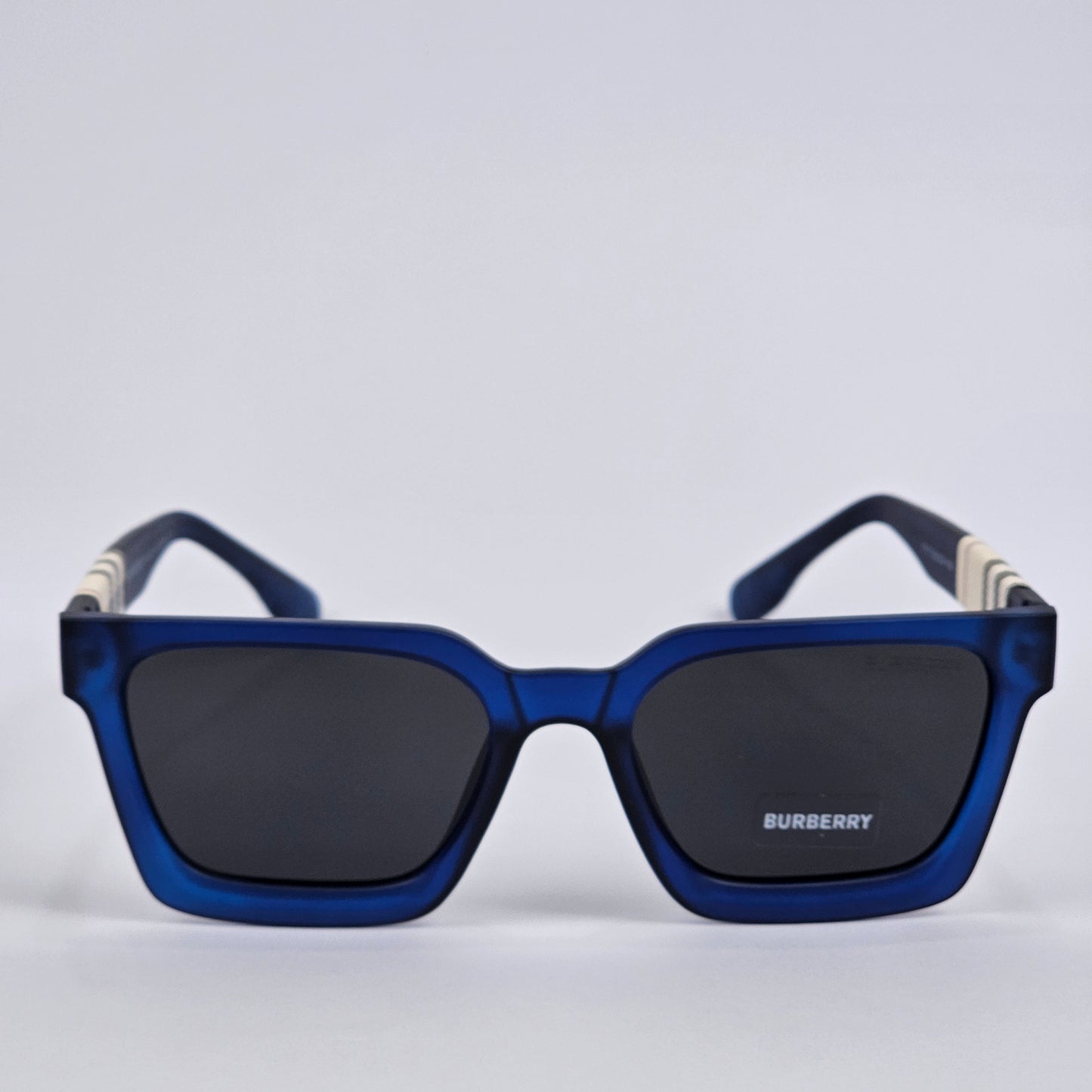 Square - Burberry - 7717 - Acetate - Blue