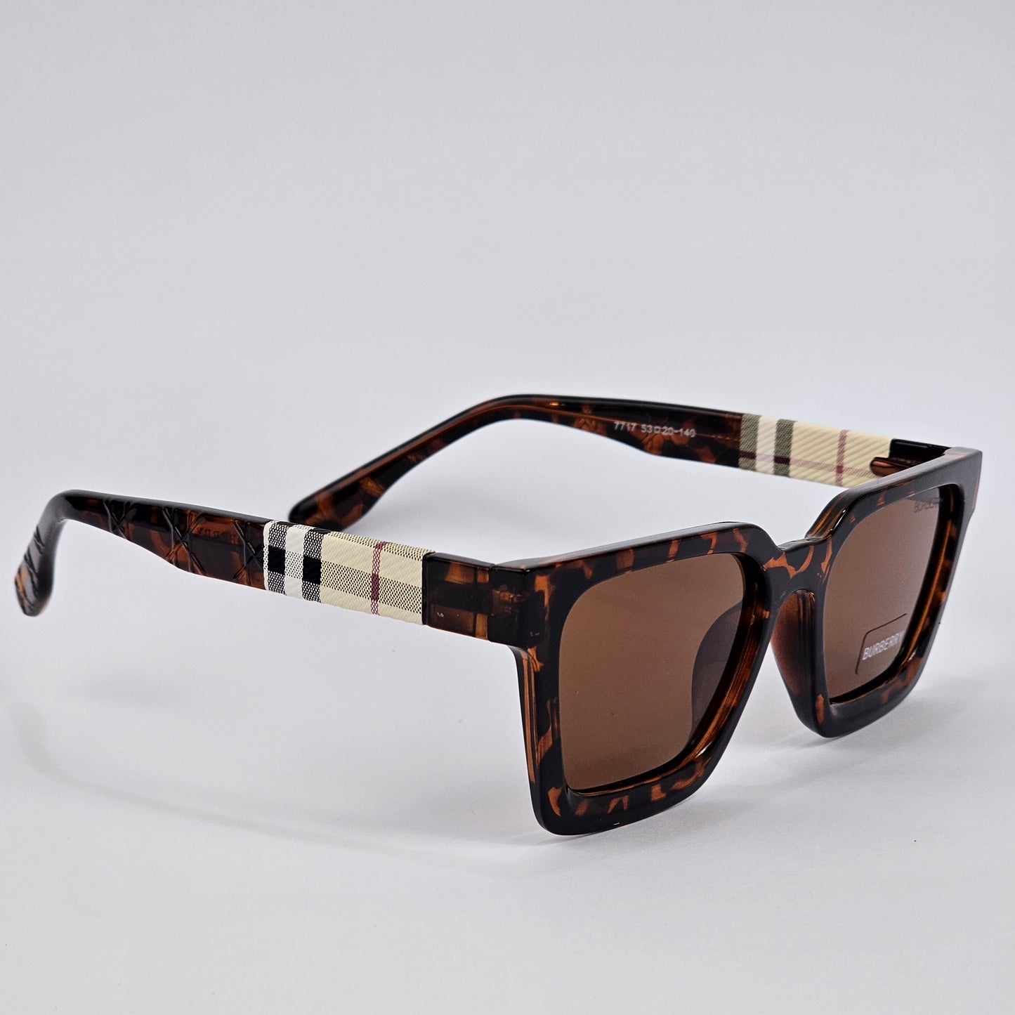 Square - Burberry - 7717 - Acetate - Tortoise