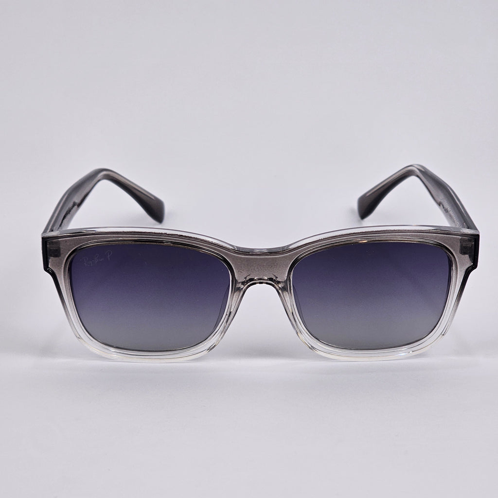 Rim Wayfarer - RB - Acetate - 7703 - Premium - Polarized - Black/Grey