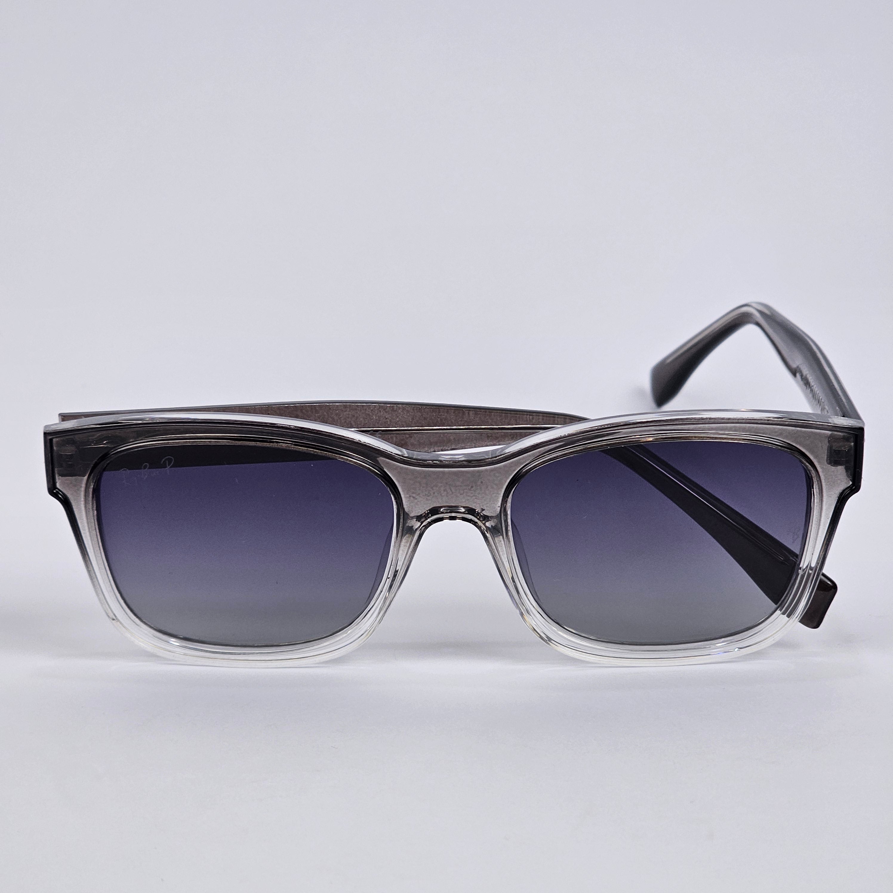Rim Wayfarer - RB - Acetate - 7703 - Premium - Polarized - Black/Grey