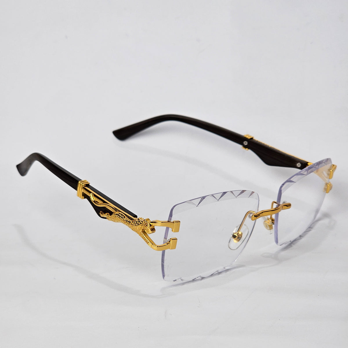 Lion Rimless Bling - Unjaded - Transparent