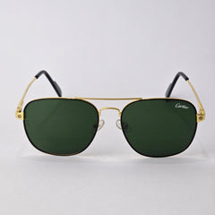 Square Aviator - Cartier - Gold - T8200709 - Unisex