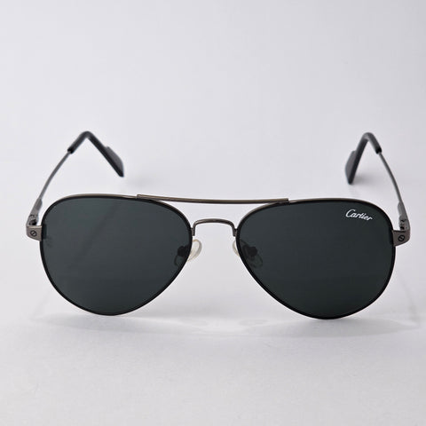 Classic Aviator - Cartier - Gun Metal - T8200708 - Unisex