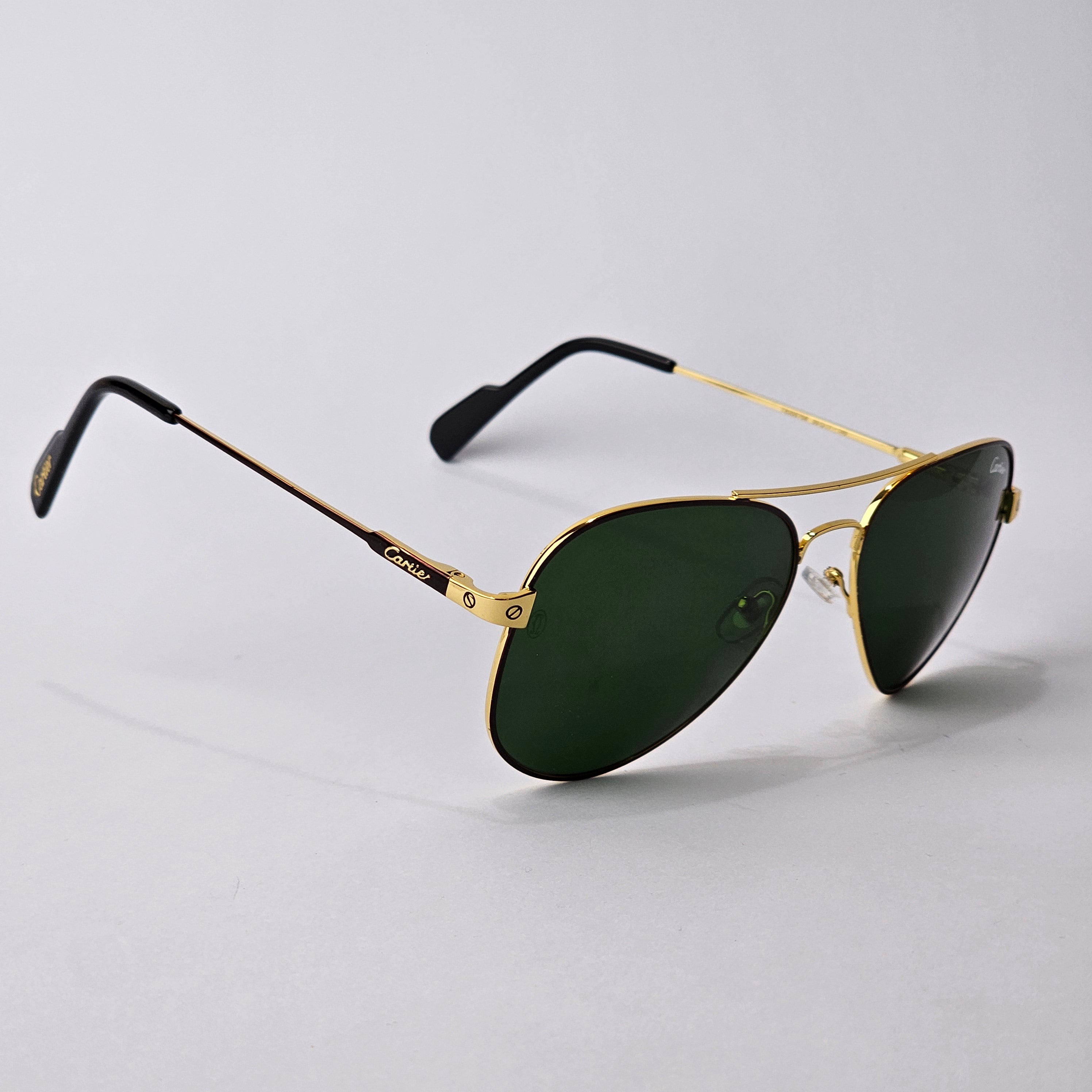 Classic Aviator - Cartier - Gold - T8200708 - Unisex