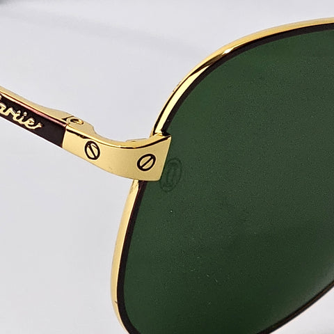 Classic Aviator - Cartier - Gold - T8200708 - Unisex