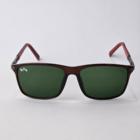 Sleek Textured Wayfarer - 4193 - RB - Brown - Unisex