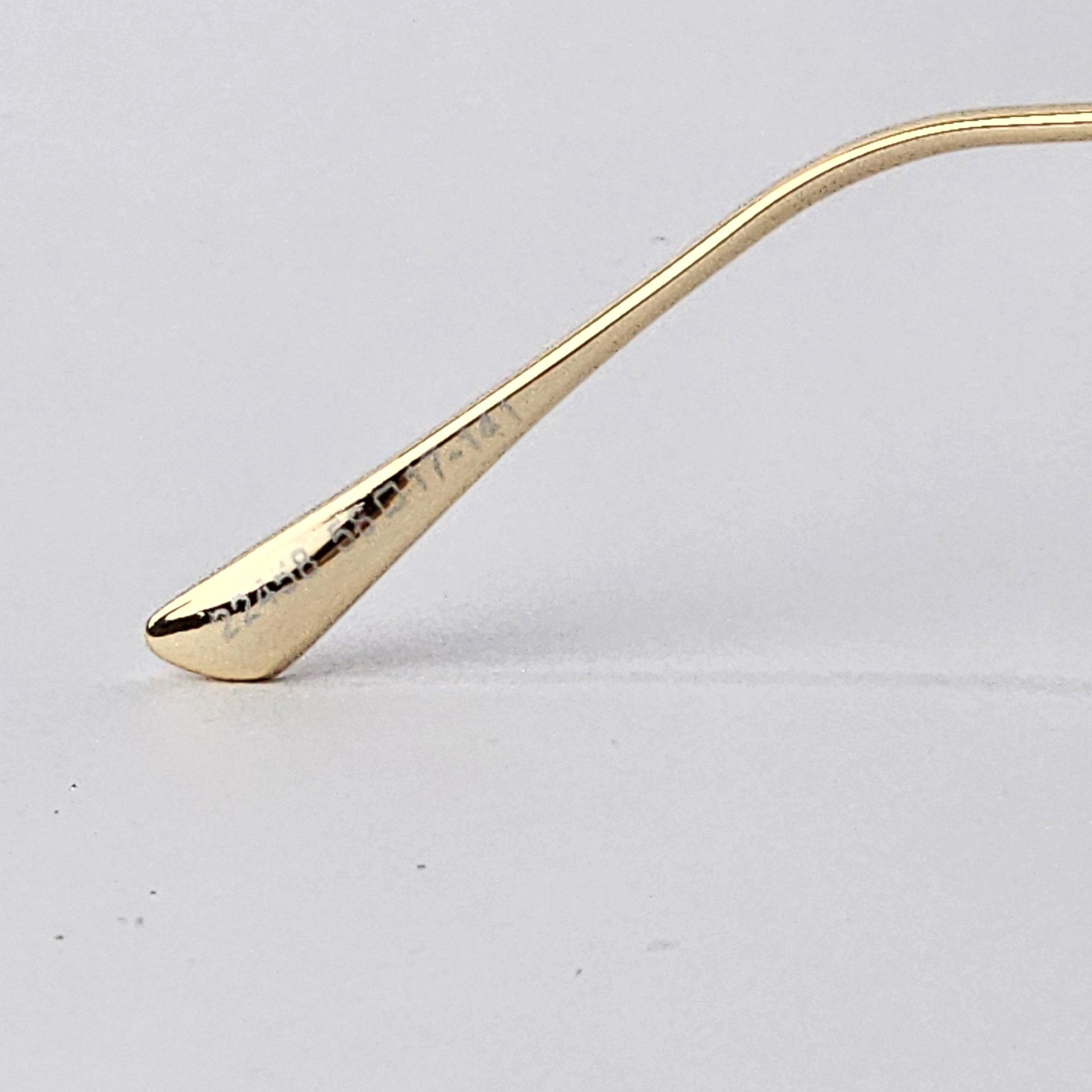 Rimless - Unjaded - 22458 - Gold/Brown
