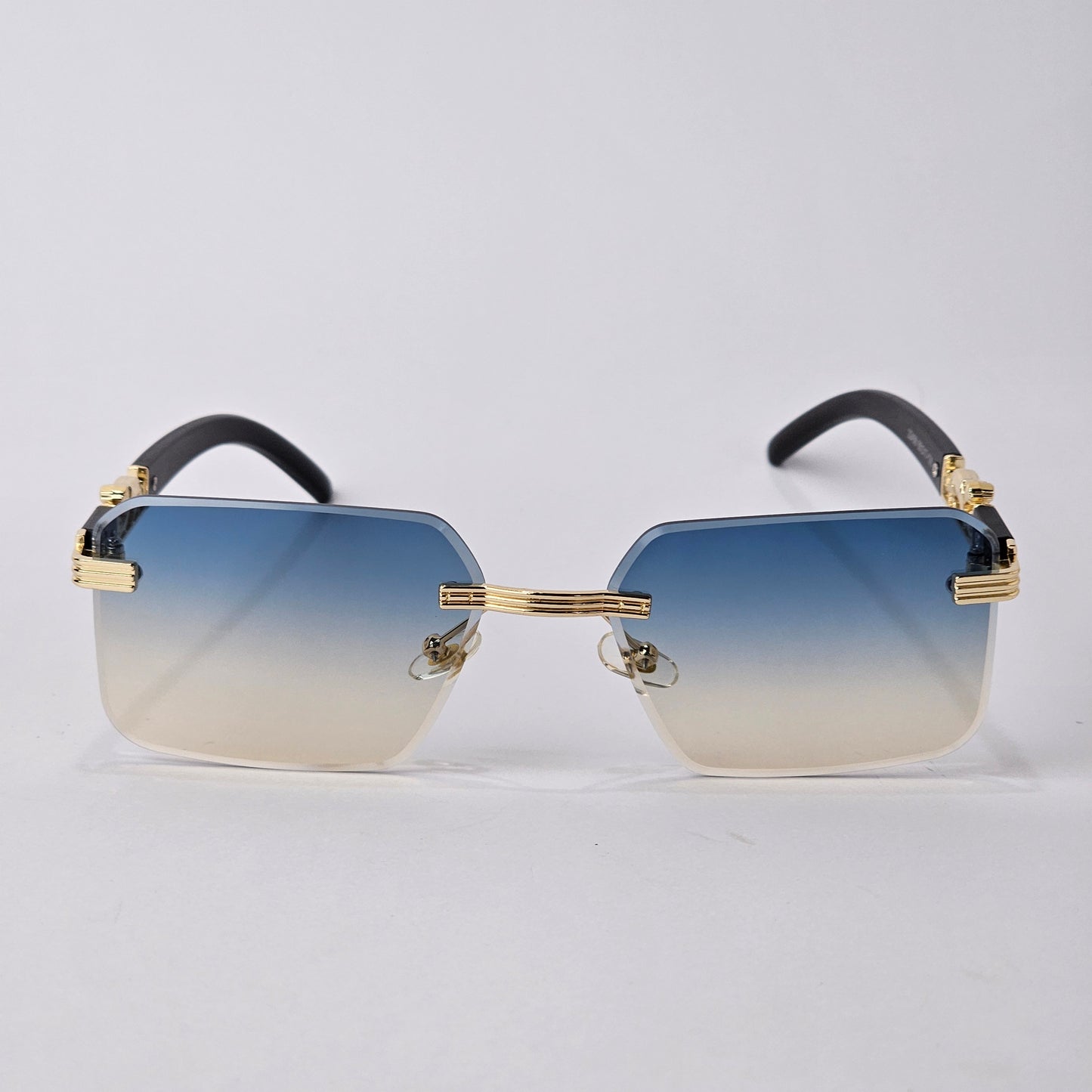 Rimless Panther - Unjaded - 22456 - Gold/Blue