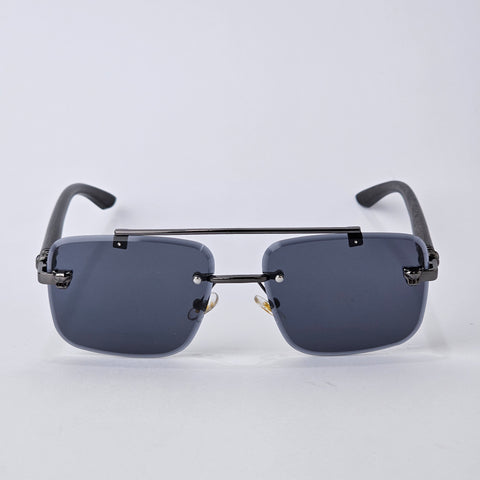 Rimless Bridged Wood - Unjaded - 22510