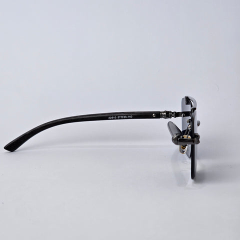 Rimless Bridged Wood - Unjaded - 22510