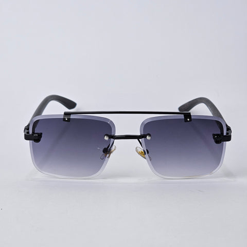 Rimless Bridged Wood - Unjaded - 22510