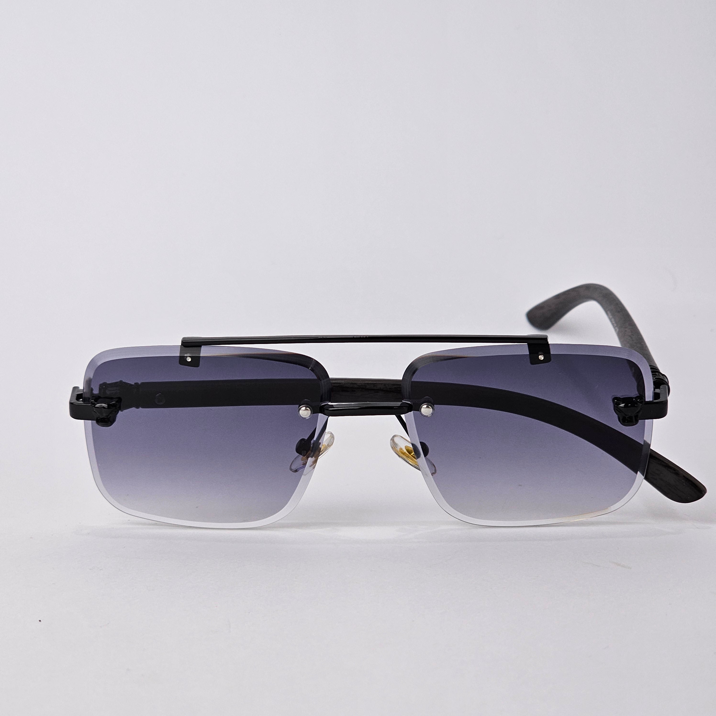 Rimless Bridged Wood - Unjaded - 22510